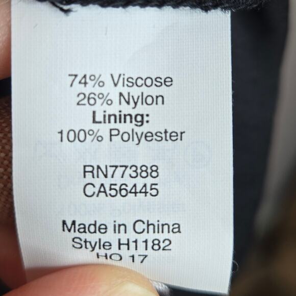 J. CREW Black Velvety Sleeveless Top with Ruffled Hem Size 6 - Picture 8 of 8